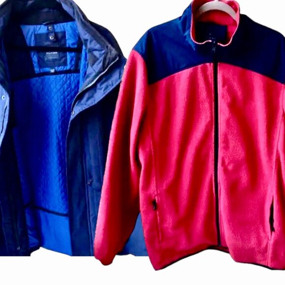 Tommy Hilfiger Vintage 90’s US SKI Team Jacket 💥 2 jackets! One red, one blue.